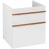 Villeroy & Boch Venticello Тумба под раковину, 2 выдвижных ящика, 553 x 590 x 502 mm, Glossy White / Glossy White A92305DH