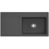 Villeroy & Boch Subway Style 60 Мойка, включая Комплект слива с ручным управлением, выкл Керамика, 1000 x 510 mm, Graphite CeramicPlus 336101i4