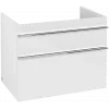 Villeroy & Boch Venticello Тумба под раковину, 2 выдвижных ящика, 753 x 590 x 502 mm, Glossy White / Glossy White A92501DH