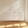 Villeroy & Boch Finion Тумба под раковину, с подсветкой, 4 выдвижных ящика, 1600 x 603 x 501 mm, Glossy White Lacquer G84100GF