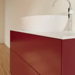 Villeroy & Boch Finion Тумба под раковину, 2 выдвижных ящика, 1000 x 603 x 501 mm, Peony Matt Lacquer F88100HB