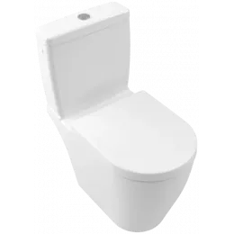 Villeroy & Boch Avento Сиденье с крышкой для унитаза, с функцией автоматического опускания (SoftClosing), со снимаемым сиденьем (QuickRelease), Stone White 9M77C1RW