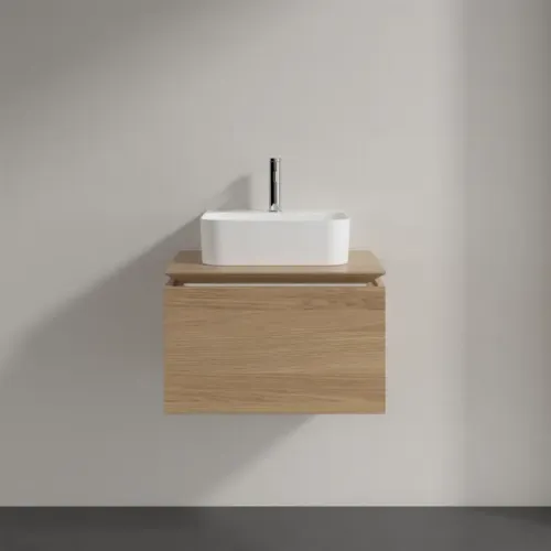 Villeroy & Boch Legato Тумба под раковину, 1 выдвижной ящик, 600 x 380 x 500 mm, Nordic Oak / Nordic Oak B73100VJ