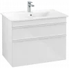 Villeroy & Boch Venticello Тумба под раковину, 2 выдвижных ящика, 753 x 590 x 502 mm, Glossy White / Glossy White A92502DH