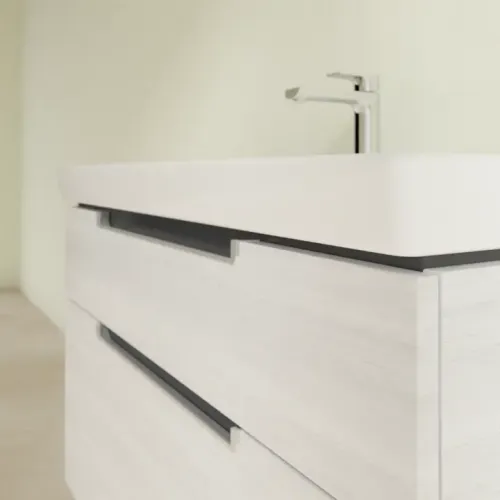 Villeroy & Boch Subway 2.0 Тумба под раковину, 2 выдвижных ящика, 987 x 590 x 449 mm, White Wood A91500E8