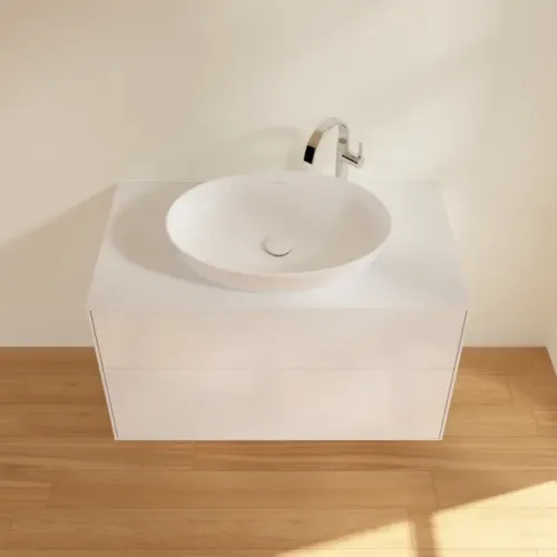 Villeroy & Boch Finion Тумба под раковину, 2 выдвижных ящика, 1000 x 603 x 501 mm, Glossy White Lacquer F88100GF