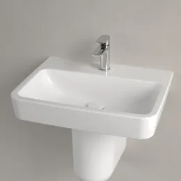 Villeroy & Boch O.novo Pаковина, 600 x 460 x 175 mm, Альпийский белый, без перелива 4A416101