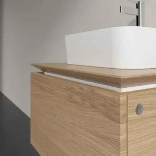 Villeroy & Boch Legato Тумба под раковину, 1 выдвижной ящик, 600 x 380 x 500 mm, Nordic Oak / Nordic Oak B73100VJ