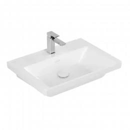 Villeroy & Boch Subway 3.0 Pаковина, 650 x 470 x 165 mm, Альпийский белый, без перелива 4A706601