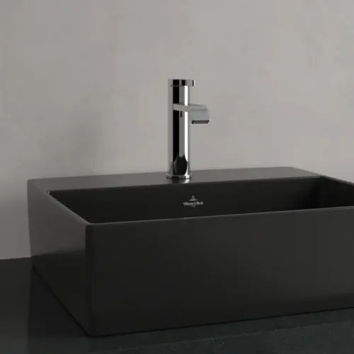 Villeroy & Boch Memento 2.0 Раковина для установки на столешницу, 498 x 420 x 139 mm, Ebony CeramicPlus, без перелива 4A0751S5