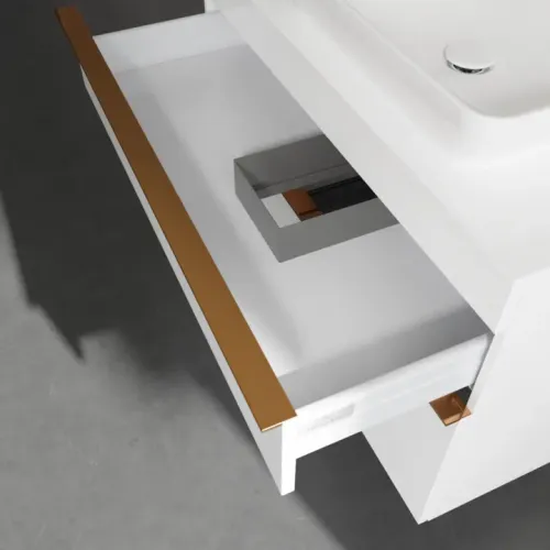 Villeroy & Boch Venticello Тумба под раковину, 2 выдвижных ящика, 957 x 606 x 502 mm, Glossy White / Glossy White A94305DH