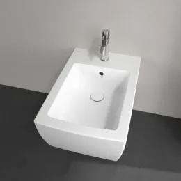 Villeroy & Boch Memento 2.0 Биде, настенный, 375 x 560 mm, Stone White CeramicPlus 443300RW