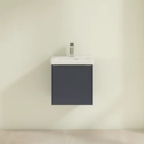Villeroy & Boch Subway 3.0 Тумба под раковину, 1 дверь, 423 x 429 x 378 mm, Marine Blue C58200VQ