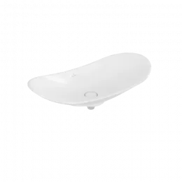 Villeroy & Boch My Nature Раковина для установки на столешницу, 810 x 410 x 160 mm, Альпийский белый CeramicPlus, без перелива 411080R1