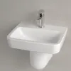 Villeroy & Boch O.novo Раковина компактная, 450 x 370 x 160 mm, Альпийский белый, без перелива 43444601