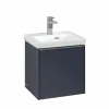 Villeroy & Boch Subway 3.0 Тумба под раковину, 1 дверь, 423 x 429 x 378 mm, Marine Blue C58200VQ