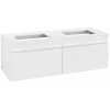 Villeroy & Boch Venticello Тумба под раковину, 2 выдвижных ящика, 1257 x 436 x 502 mm, Glossy White / Glossy White A94902DH