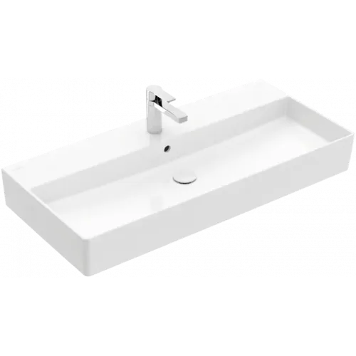 Villeroy & Boch Memento 2.0 Pаковина, 1000 x 470 x 135 mm, Альпийский белый, с переливом 4A22A501
