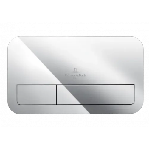 Villeroy & Boch ViConnect Системы ИНСТАЛЛЯЦИИ Kлавиша смыва viconnect 200S, Смыв с 2 объемами, Хромированный 92249061