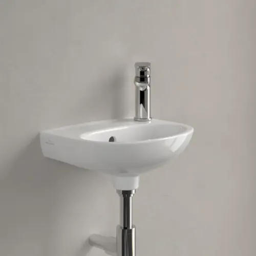 Villeroy & Boch O.novo Раковина компактная, 360 x 275 x 145 mm, Альпийский белый, с переливом 43403601