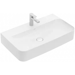 Villeroy & Boch Finion Pаковина, 800 x 470 x 165 mm, Альпийский белый CeramicPlus, без перелива 416881R1