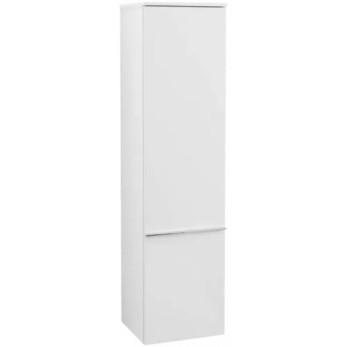 Villeroy & Boch Venticello Шкаф-пенал, 1 дверь, 404 x 1546 x 372 mm, Glossy White / Glossy White A95111DH