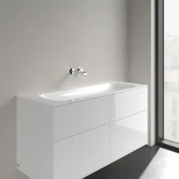 Villeroy & Boch Finion Pаковина для установки на тумбу, 1200 x 500 x 160 mm, Альпийский белый CeramicPlus, без перелива, нешлифованный 4164C3R1