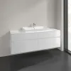 Villeroy & Boch Collaro Тумба под раковину, 4 выдвижных ящика, 1600 x 548 x 500 mm, Glossy White / Glossy White C02800DH