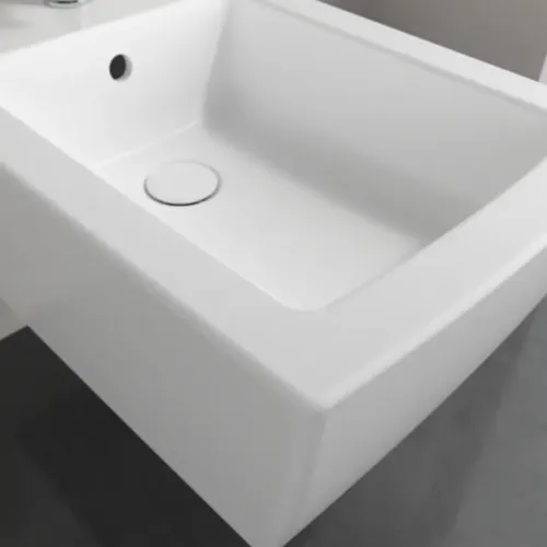 Villeroy & Boch Memento 2.0 Биде, настенный, 375 x 560 mm, Stone White CeramicPlus 443300RW