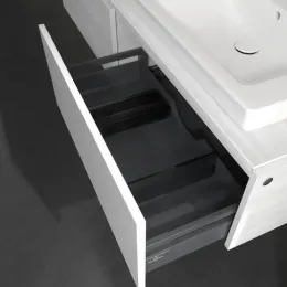 Villeroy & Boch Legato Тумба под раковину, 2 выдвижных ящика, 1600 x 380 x 500 mm, White Wood / White Wood B69000E8