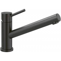 Villeroy & Boch Como Window Однорычажный смеситель для мойки Однорычажный смеситель для мойки, выкл Нержавеющая сталь, Антрацит 92570005