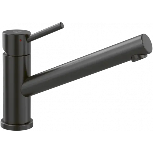 Villeroy & Boch Como Window Однорычажный смеситель для мойки Однорычажный смеситель для мойки, выкл Нержавеющая сталь, Антрацит 92570005