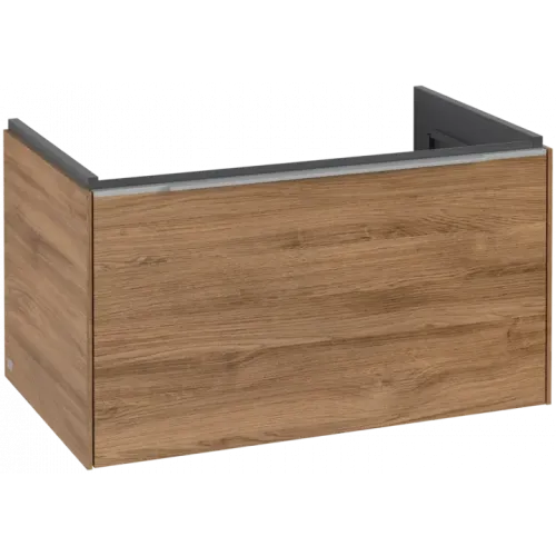 Villeroy & Boch Subway 3.0 Тумба под раковину, 1 выдвижной ящик, 772 x 429 x 478 mm, Oak Kansas C57300RH
