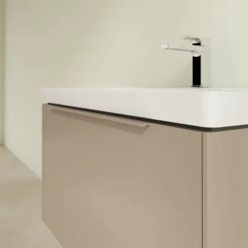 Villeroy & Boch Subway 3.0 Тумба под раковину, 1 выдвижной ящик, 772 x 429 x 478 mm, Taupe C57302VM