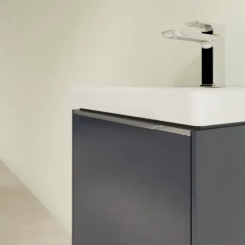 Villeroy & Boch Subway 3.0 Тумба под раковину, 1 дверь, 423 x 429 x 378 mm, Marine Blue C58200VQ