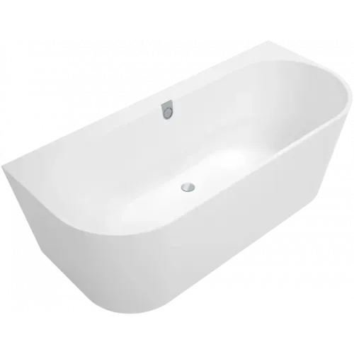 Villeroy & Boch Oberon 2.0 ванна с задней стенкой, 1800 x 800 mm, Альпийский белый UBQ180OBR9CD00V-01