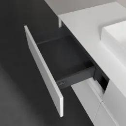 Villeroy & Boch Collaro Тумба под раковину, 4 выдвижных ящика, 1200 x 548 x 500 mm, Glossy White / Glossy White C07000DH