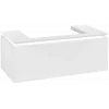 Villeroy & Boch Legato Тумба под раковину, с подсветкой, 1 выдвижной ящик, 1000 x 380 x 500 mm, Glossy White / Glossy White B694L0DH