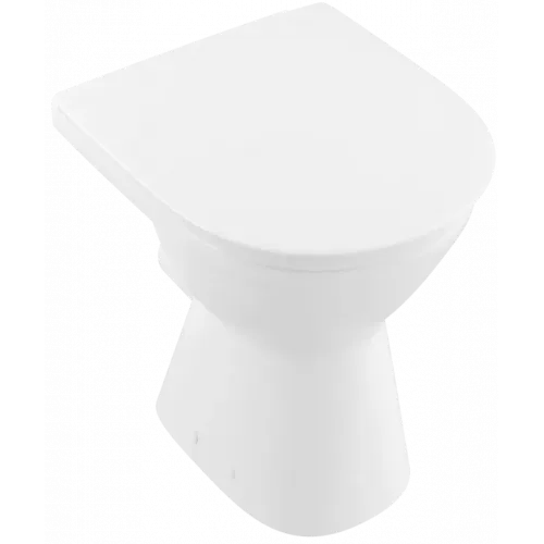 Villeroy & Boch ViCare Унитаз с открытым смывным краем с горизонтальным смывом (с полкой), напольный, Альпийский белый 4684R001