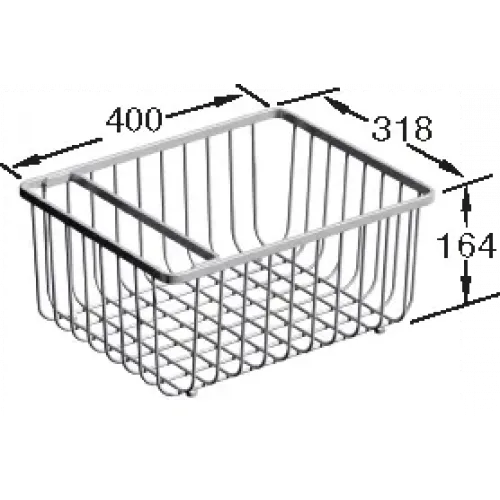 Villeroy & Boch Принадлежности Проволочная корзина, выкл Нержавеющая сталь 9K1100K1