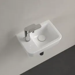 Villeroy & Boch O.novo Раковина компактная, 360 x 250 x 145 mm, Альпийский белый, с переливом 43423601