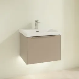 Villeroy & Boch Subway 3.0 Тумба под раковину, с подсветкой, 1 выдвижной ящик, 572 x 429 x 478 mm, Taupe C577L2VM