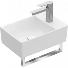 Villeroy & Boch Memento 2.0 Раковина компактная, 400 x 260 x 111 mm, Альпийский белый, без перелива 43234001