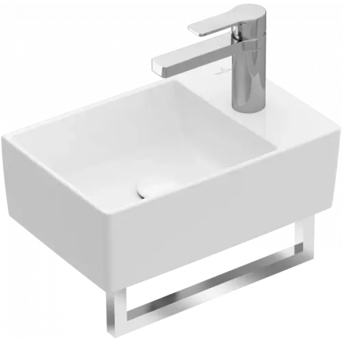 Villeroy & Boch Memento 2.0 Раковина компактная, 400 x 260 x 111 mm, Альпийский белый, без перелива 43234001