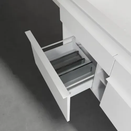 Villeroy & Boch Venticello Тумба под раковину, 4 выдвижных ящика, 1153 x 590 x 502 mm, Glossy White / Glossy White A92902DH