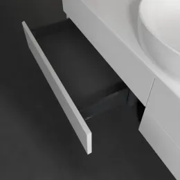 Villeroy & Boch Antao Тумба под раковину, 4 выдвижных ящика, 1600 x 360 x 500 mm, лицевая поверхность без текстурированной отделки, Glossy White Lacquer / Glossy White Lacquer K25010GF