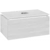 Villeroy & Boch Legato Тумба под раковину, 1 выдвижной ящик, 800 x 380 x 500 mm, White Wood / White Wood B60100E8