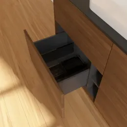 Villeroy & Boch Finion Тумба под раковину, 4 выдвижных ящика, 1200 x 603 x 501 mm, Walnut Veneer F67200GN