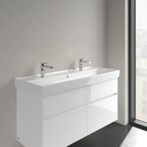 Villeroy & Boch Collaro Pаковина для установки на тумбу, 1200 x 470 x 160 mm, Альпийский белый CeramicPlus, с переливом 4A33C4R1