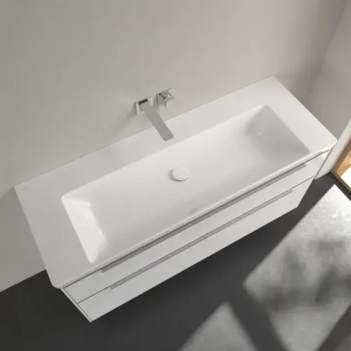 Villeroy & Boch Subway 3.0 Pаковина для установки на тумбу, 1300 x 475 x 170 mm, Альпийский белый, без перелива 4A70D301